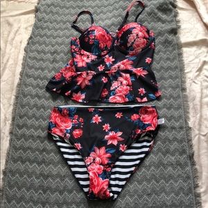2 piece bathing suit